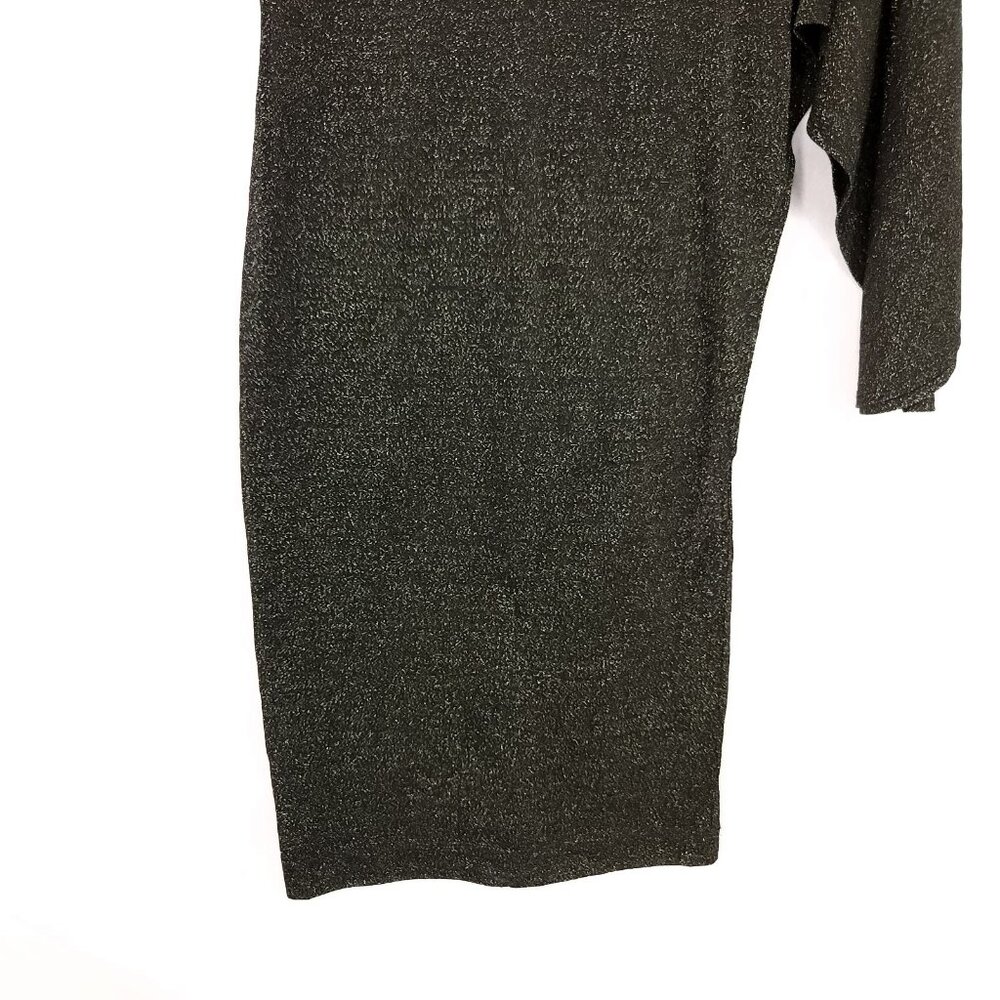 Ted Baker Monyca Draped One Shoulder Cover Up Size 0 Sheer Outer Layer Only - Picture 8 of 15